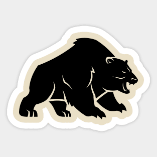 Bear side stance Sticker